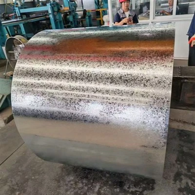 Folha galvanizada em bobina